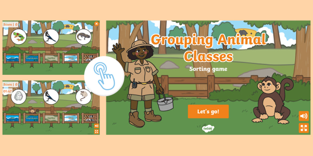 Classifying Animals KS1 Game | Twinkl Go! (teacher made)