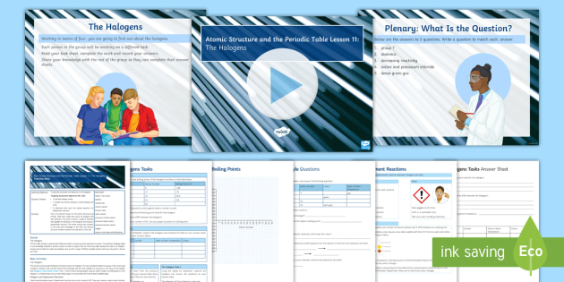 new aqa gcse atomic structure and the periodic table lesson 11 the halogens - Periodic Table Discovery Activity new aqa gcse atomic structure and the periodic table lesson 11 the halogens - Periodic Table Discovery Activity