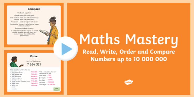 Year 6 Number And Place Value Read Write Order Compare Maths Mastery 5317