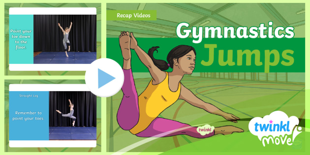 What are Jumps in Gymnastics? - Types of Jumps - Twinkl