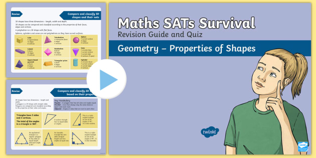 Sats Survival Year 6 Properties Of Shapes Maths Revision Guide And Quick Hot Sex Picture