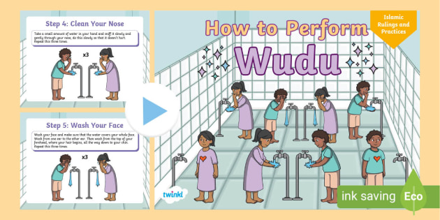 How To Perform Ablution Wudu Presentation Teacher Made 2812