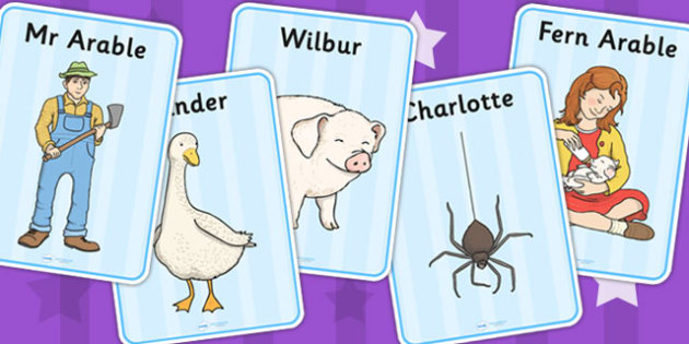 Charlotte s Web Display Posters Story Books Poster Display