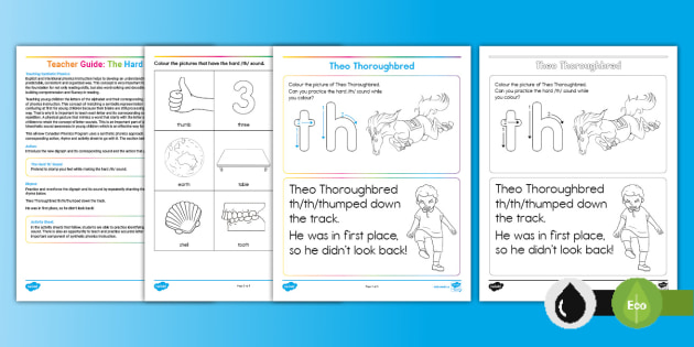 Phonics Canada: The Hard 'th' Sound (teacher made)