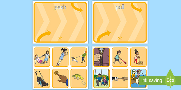 Juego: Jalar y empujar (teacher made)
