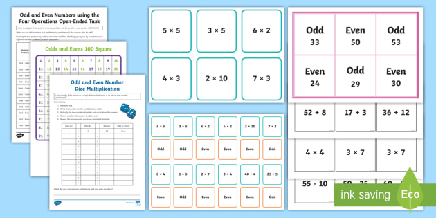 Odd And Even Number Resource Pack Teaching Ideas Twinkl