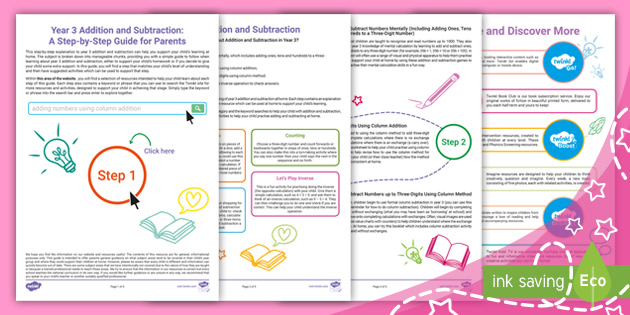 👉 Year 3 Addition and Subtraction: A Step by Step Guide for Parents