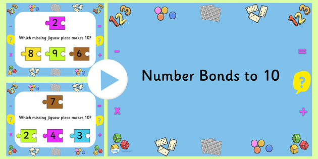 KS1 Jungle Maths Number Bonds To 10 Game