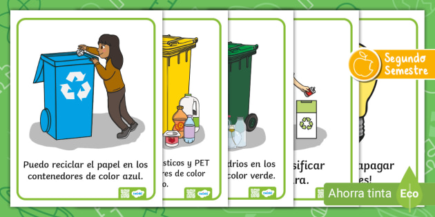 Actividades sobre reciclaje para secundaria on sale