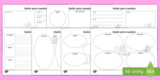 Fichas De Actividad Guiones De Cuentos Teacher Made 1953