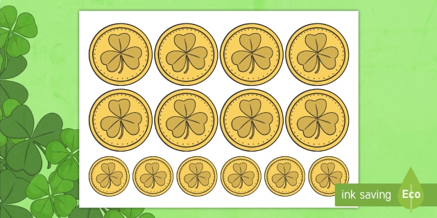 St. Patrick's Day Pin the Coin on the Pot of Gold Party Game for Kids,  Irish Lucky Clover Shamrock L…See more St. Patrick's Day Pin the Coin on  the