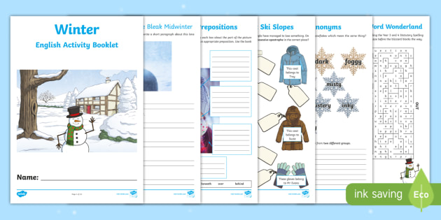 English Grammar Project Booklet - Primary Resources - Twinkl