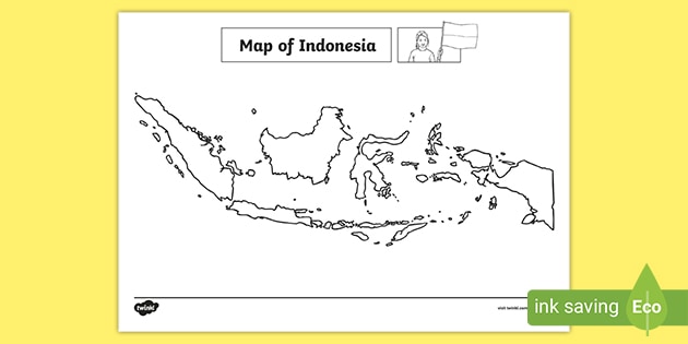 Blank Map Of Indonesia   Au In 30 Blank Map Of Indonesia Ver 1 