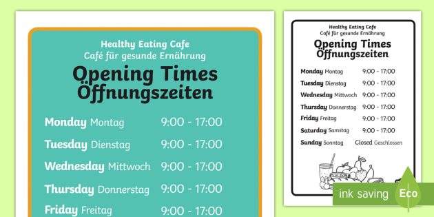 Gesunde Ernährung von Montag bis Sonntag