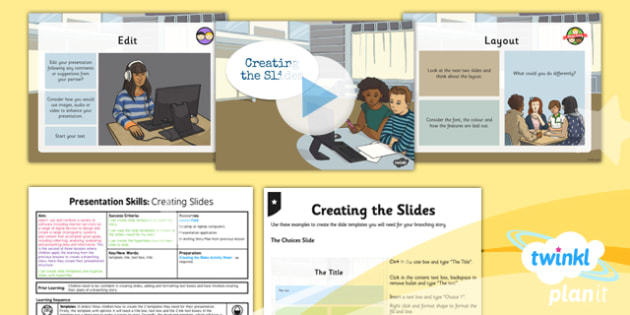 Computing: PowerPoint Presentation Skills: Creating Slides Year 3 ...