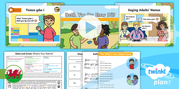Welsh: Meet and Greet: Lesson 2 - What’s Your Name in Welsh
