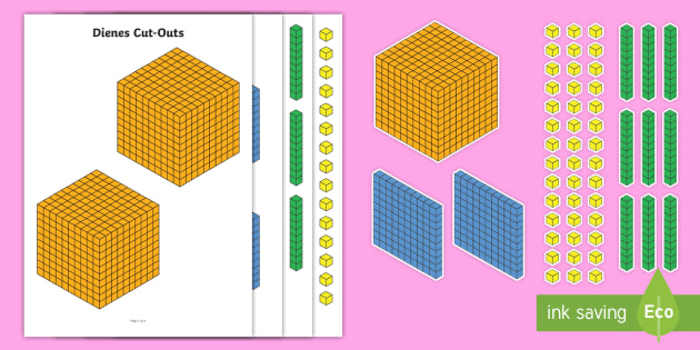 base ten flat clipart school