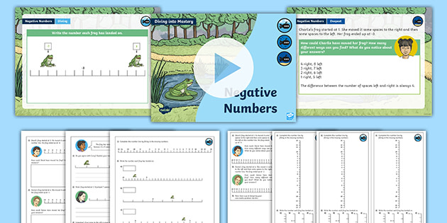 white rose maths compatible year 4 negative numbers