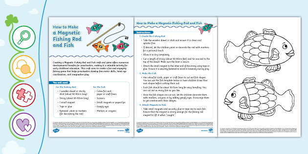 Fish Rods Craft Craft How-Tos | twinkl.co.uk
