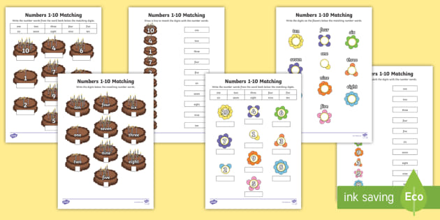 matching-numbers-to-words-worksheet