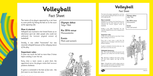 men's olympic volleyball rules