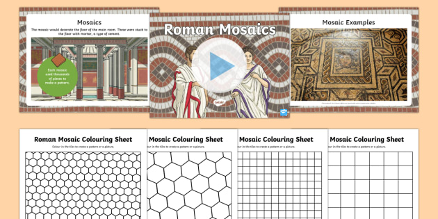 Primary homework help roman mosaics