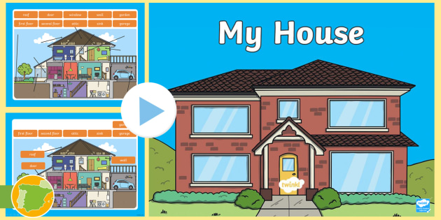 My House Vocabulary Powerpoint Game Teacher Made