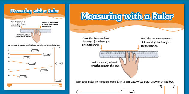 Reading A Ruler Cm