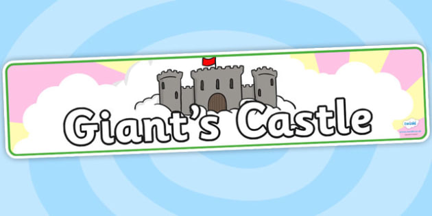 Giants Castle Display Banner (teacher made)