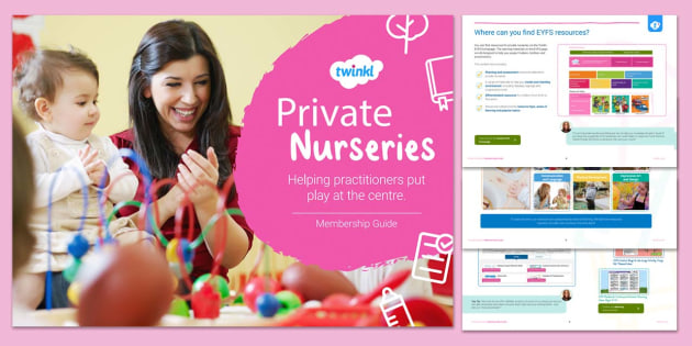 FREE Private Nurseries Membership Guide (teacher made)