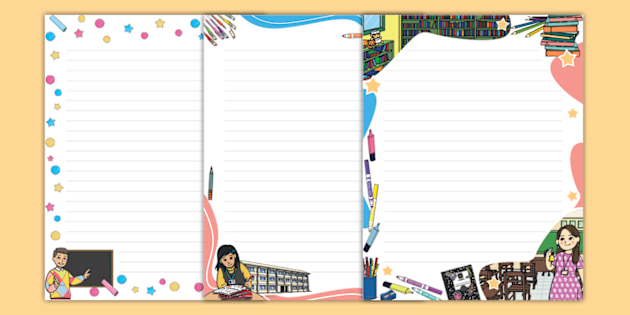 Teacher Created Resources - Colorful Scribble Straight Border