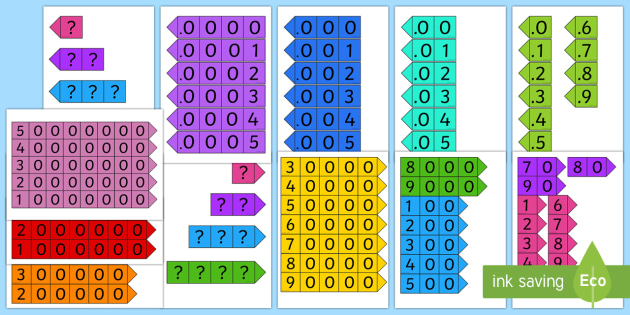 Place Value And Decimal Place Card Pack Teacher Made