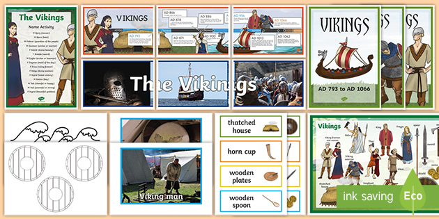 FREE! - Viking Language KS2 Mat - Viking Resources - Twinkl