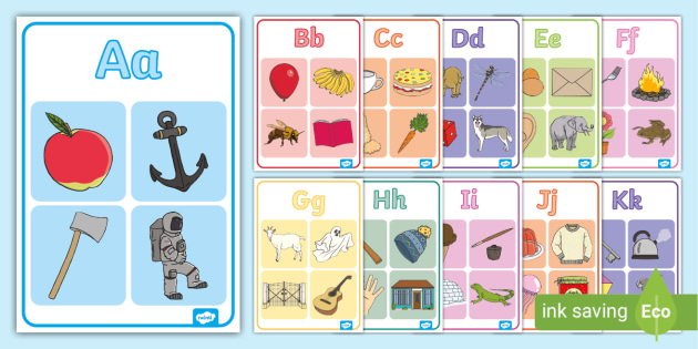 Learn the Alphabet Poster, Alphabet Chart, Letters, Classroom Display