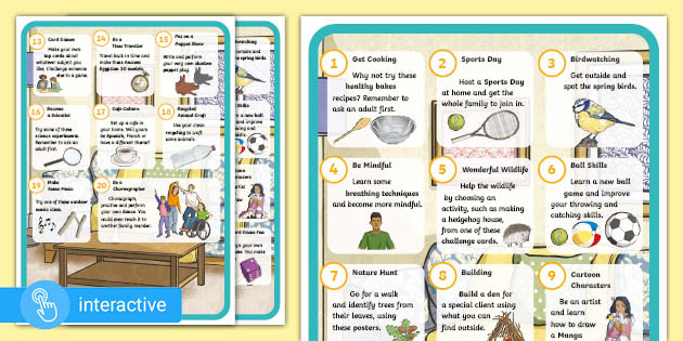 Screen-Free Learning Activities KS2 (teacher made)