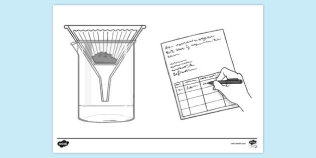 FREE! - Testing Permeability 6 Colouring | Colouring Sheets