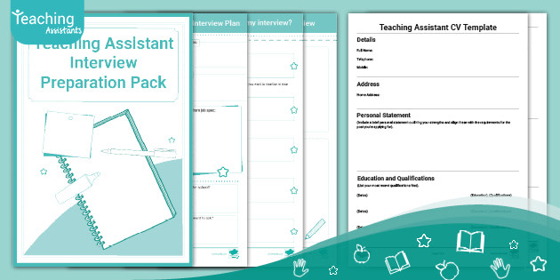 Teaching Assistant Job Interview Resource Pack