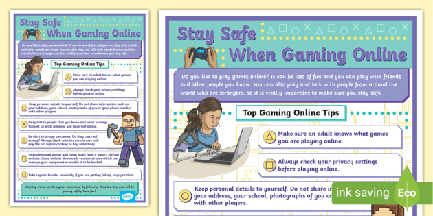 How to Ensure Your Children Stay Safe While Playing Online Games