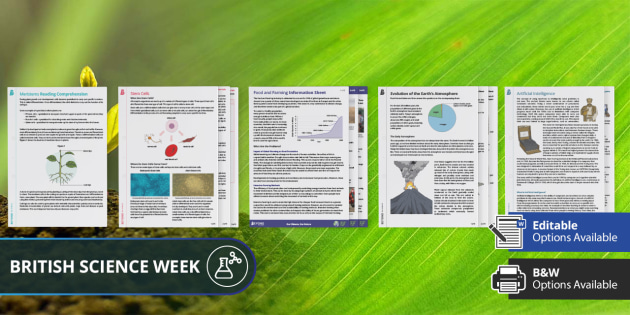 science week homework