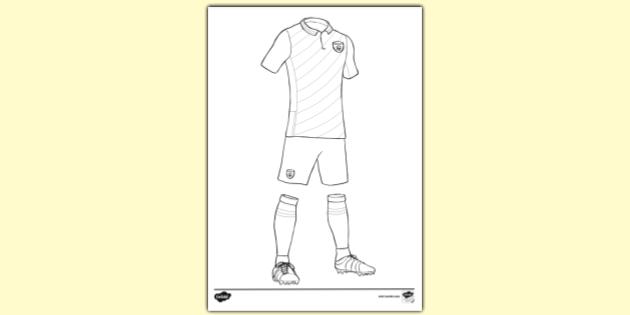 FREE! - Ireland Home Kit Colouring | Colouring Sheets