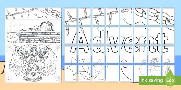 Nativity Collaborative Art Project Pack Teacher Made
