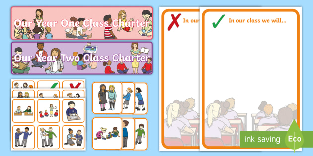 Our Class Charter Display Pack | Primary Resources | Twinkl