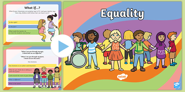 Free Equality Powerpoint Teacher Made