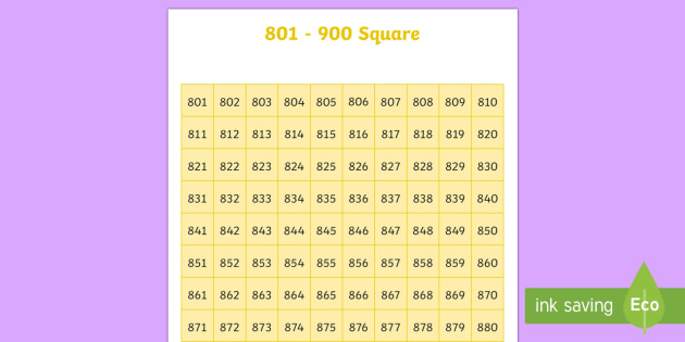 801 900 Square teacher Made 