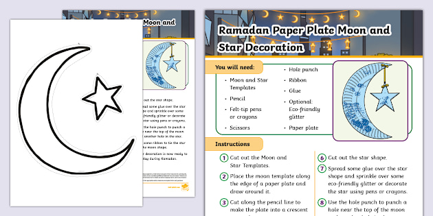 moon and star templates