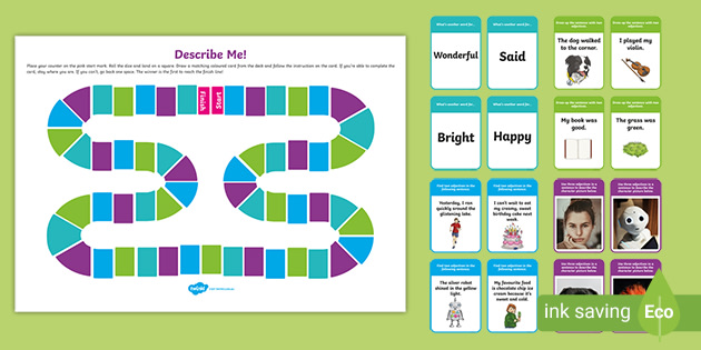 adjectives-board-game-teacher-made