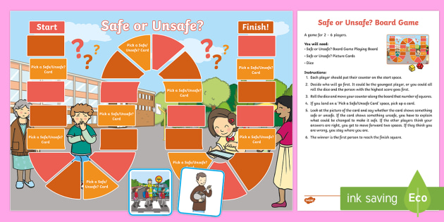 Internet Safety Board Game