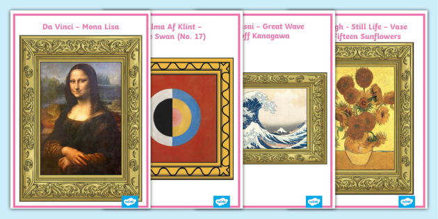Famous Paintings Art Posters - Primary Resources - Twinkl