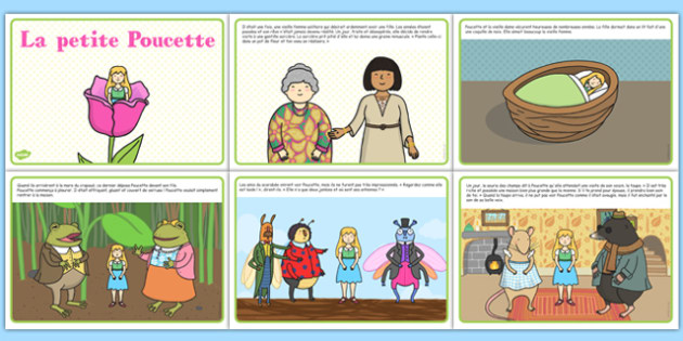 Histoire : La Petite Poucette (Teacher-Made) - Twinkl