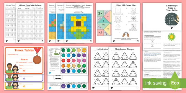 Mandatory Times Tables Check: Practice And Support Activity Pack